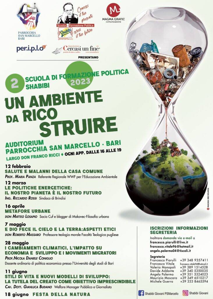 Un ambiente da ricostruire - Scuola di formazione politica Shabibi 2023